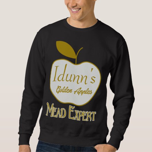 Sweatshirt Idunn s Golden Apples Mead Expert Asatruar Viking  (Devant)