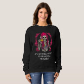 Sweatshirt If I Go to Hell Ill Be With My Friends Funny Sarca (Devant entier)