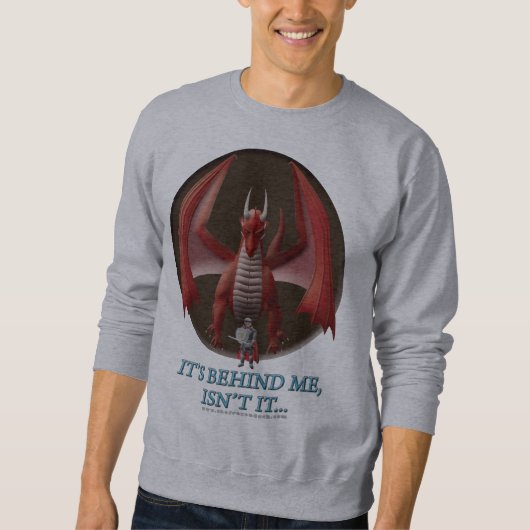 Sweatshirt Il est derrière moi (Devant)