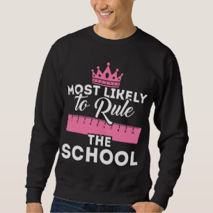 Sweatshirt Il Est Très Probable Que L'École Revienne À L'Écol