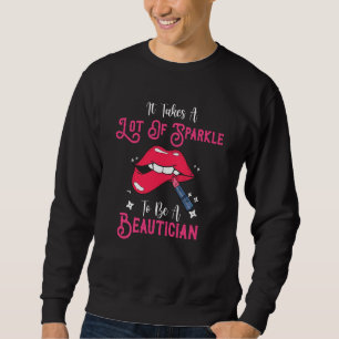 Sweatshirt Il Faut Beaucoup D'Étincelle Pour Être Un Cosme Be