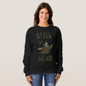 Sweatshirt Il Faut Toucher Dat Ash Cigar Et Fumer Tee 1 (Devant entier)