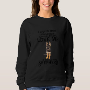 Sweatshirt Il M'A Envoyé Mon Berger Chien Allemand Berger Ama