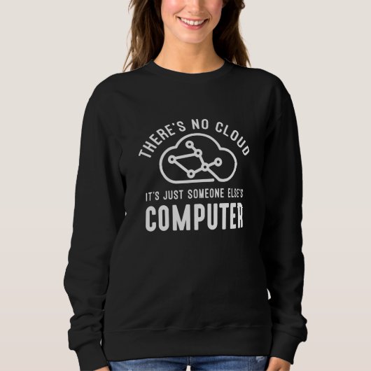 Sweatshirt Il n'y a pas de nuage (Devant)