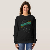 Sweatshirt Il N'Y A Pas De Planète B Scène De Criminalité Cli (Devant entier)