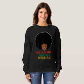 Sweatshirt Il n'y a rien d'aussi sincère que le baiser d'une  (Devant entier)