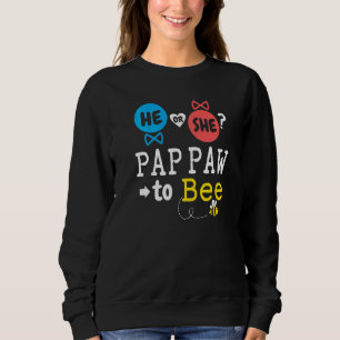 Sweatshirt Il ou Elle Pap Patte Pour Être Révélation De Genre