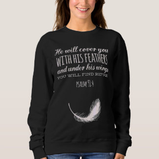 Sweatshirt Il Vous Couvrira Avec Ses Plumes De Refuge Psal