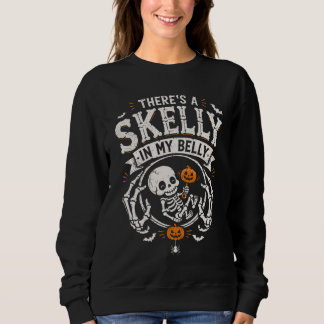 Sweatshirt Il y a un squelette dans mon ventre