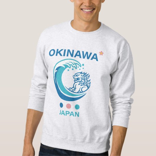 Sweatshirt Île d'Okinawa Japon (Devant)