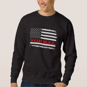 Sweatshirt Illinois American Flag Normal Usa Patriotique Souv