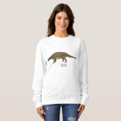 Sweatshirt Illustration d'Ankylosaurus (Devant entier)