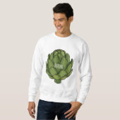 Sweatshirt Illustration d'artiste (Devant entier)