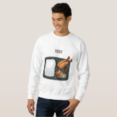 Sweatshirt Illustration de Bento (Devant entier)