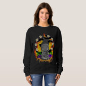 Sweatshirt Illustration De Bouddha (Devant entier)