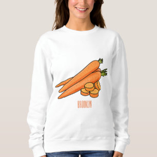 Sweatshirt Illustration de carotte