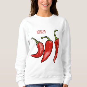 Sweatshirt Illustration de chili
