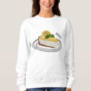 Sweatshirt Illustration de citron cheesecake