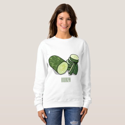 Sweatshirt Illustration de combre (Devant entier)