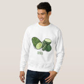 Sweatshirt Illustration de combre (Devant entier)