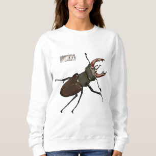 Sweatshirt Illustration de dessin animé de lucane