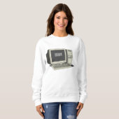 Sweatshirt Illustration de dessin sur ordinateur (Devant entier)