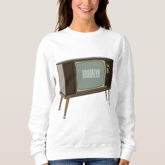 Sweatshirt Illustration de dessin télévisé (Devant)