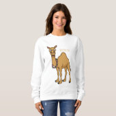 Sweatshirt Illustration de dromadaire (Devant entier)