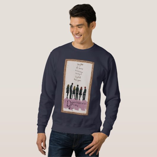 Sweatshirt Illustration de l'armée de Dumbledore (Devant entier)