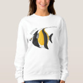 Sweatshirt Illustration de l'idole mauresque (Devant)