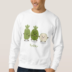 Sweatshirt Illustration de mignonne guava feijoa