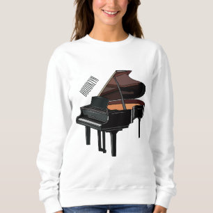 Sweatshirt Illustration de piano