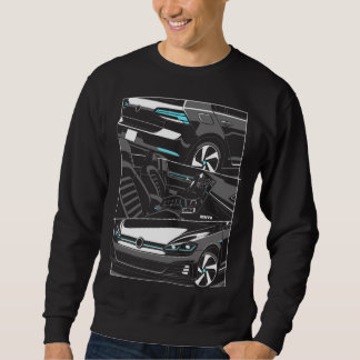Sweatshirt Illustration de voiture Mk7 GTI
