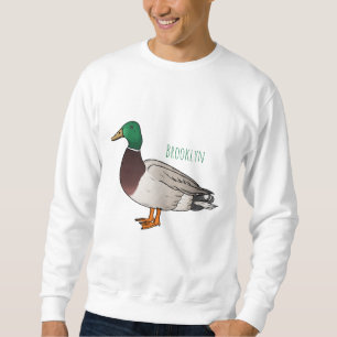 Sweatshirt Illustration du canard de Majard