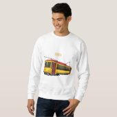 Sweatshirt Illustration du chariot Mata (Devant entier)