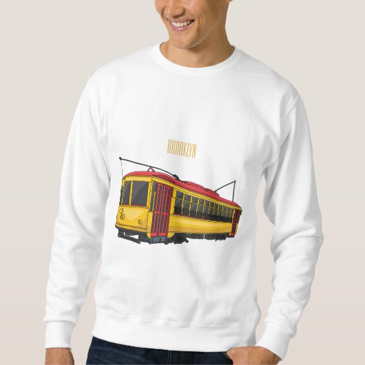 Sweatshirt Illustration du chariot Mata (Devant)