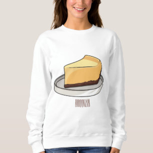 Sweatshirt Illustration du dessin animé Cheesecake