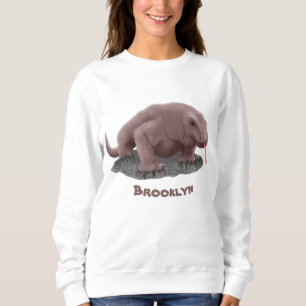 Sweatshirt Illustration du dragon de Komodo