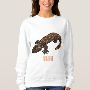 Sweatshirt Illustration du monstre Gila
