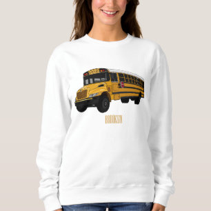 Sweatshirt Illustration d'un autobus scolaire