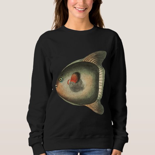 Sweatshirt Illustration Shaw Short Sun Fish (Devant)