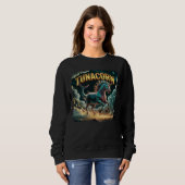 Sweatshirt Illustration Tunacorn Combo Créature Drôle (Devant entier)