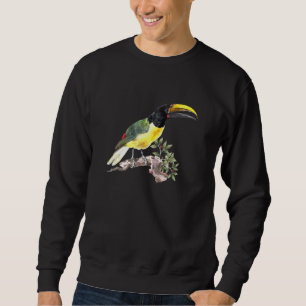 Sweatshirt Illustration vintage D'Oiseaux Toucans Par Aert Sc