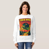 Sweatshirt Ils Augmentent le réveil du Canada (Devant entier)