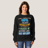 Sweatshirt Ils M'Appelent Opa Parce Que Partenaire De Crime P (Devant entier)