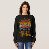 Sweatshirt Ils Me Voient Rolling Golf (Devant entier)