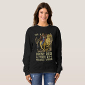 Sweatshirt I'm A Bronc Rider Western Riding Rodeo Love Bareba (Devant entier)