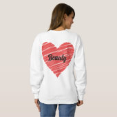 Sweatshirt I'm a diva and a drama queen (Dos entier)