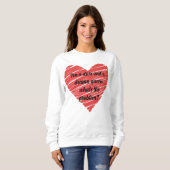 Sweatshirt I'm a diva and a drama queen (Devant entier)