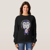 Sweatshirt I'm A Penguin In A Human Costume Penguins Animal C (Devant entier)